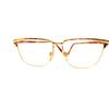 LASTES montatura per occhiali da vista donna oro made in italy vintage anni 80 LASTES