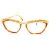 LASTES montatura per occhiali da vista donna oro made in italy vintage anni 80 LASTES