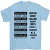 Gildan Dream Like Nero Vive Materia Storia Mese T-Shirt 100% Cotone