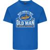 Gildan Un Uomo Anziano con Una Canoa Divertente Uomo Cotone Leggero T-Shirt