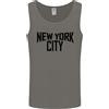 Gildan New York City Indossato Da John Lennon Gilet Canotta Uomo