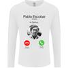 Gildan Pablo Escobar Il Patrón Sta Chiamando Maglietta A Maniche Lunghe Da Uomo
