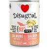 Disugual Dog Vegetable Patè Monoproteico Salmone con Patate Lattina 400gr