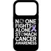 Stomach Cancer Warrior Gifts for Women a Custodia per iPhone 17 Pro Consapevolezza del cancro allo stomaco Pervinca Novembre Cancro allo stomaco