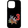 Medieval Renaissance Ren Faire Birthday Custodia per iPhone 15 Pro Max Medieval Knight Kid Età 3 Anni Compleanno