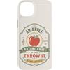 Teacher Sass Studio Custodia per iPhone 14 Plus Apple Joke Fruit Humor Funny Daying Retro Citazione