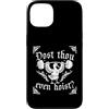 Medieval Renaissance Ren Faire Jousting Custodia per iPhone 13 Dost Thou Even Hoist, divertente oca medievale per allenamento palestra