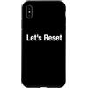 Let's Reset Custodia per iPhone XS Max Ripristiniamo