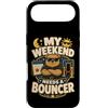 Jimbeels Custodia per iPhone Air My Weekend Needs A Bouncer umorismo riposo