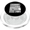 Lustige Geburtstagssprüche zum 25. 25° compleanno Leggendario da ottobre 2001 B-day PopSockets PopGrip per MagSafe