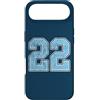 Number 22 Jersey Player Uniform #22 Gift Custodia per iPhone Air Divisa da giocatore numero 22 blu e bianco #22