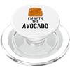 Fraxoweb Festa in costume di Halloween di Fun I'm with the Avocado Toast PopSockets PopGrip per MagSafe