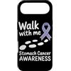 Stomach Cancer Warrior Gifts for Women a Custodia per iPhone Air Consapevolezza del cancro allo stomaco Pervinca Novembre Cancro allo stomaco