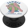 Negozio di fiocchi Coquette per appassio Tennis Fiocco Coquette per tifosi PopSockets PopGrip Adesivo