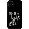 Medieval Renaissance Ren Faire Jousting Custodia per iPhone 11 Sir Render Surrender - Divertente meme del Cavaliere del Rinascimento