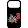 Medieval Renaissance Ren Faire Birthday Custodia per iPhone 17 Pro Max Medieval Knight Kid Età 3 Anni Compleanno