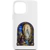 Holy Art Custodia per iPhone 13 Pro Max Opera d'arte mosaico della Cattedrale dell'Apparizione della Vergine Mar