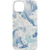 generic Custodia per iPhone 14 Plus Onda dell'oceano giapponese costiera