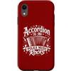 Great Accordion Player Accordionist Gift Custodia per iPhone XR Accordion To Me Polka Music Rocks - Funny Polka Music