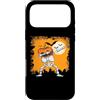 Funny Halloween Shirts Scary Gifts Men W Custodia per iPhone 17 Pro Max Halloween Dabbing Scheletro Skull Rib Cage Dab Dance Pose