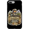 Jimbeels Custodia per iPhone 7 Plus/8 Plus Seedling Shift robin seed trays sprouts