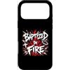 Holy Flame Christian Baptism Revival Custodia per iPhone 17 Pro Max Battezzato nel fuoco Cristiano Fede Revival