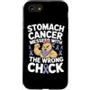 Stomach Cancer Warrior Gifts for Women a Custodia per iPhone SE (2020) / 7/8 Consapevolezza del cancro allo stomaco Pervinca Novembre Cancro allo stomaco