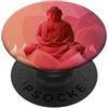 Buddha Designs by Kajiro Buddha astratto - fiore di loto - buddismo spirituale buddista PopSockets PopGrip Adesivo