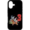 Medieval Renaissance Ren Faire Birthday Custodia per iPhone 17 Medieval Knight Kid Età 3 Anni Compleanno