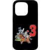 Medieval Renaissance Ren Faire Birthday Custodia per iPhone 15 Pro Medieval Knight Kid Età 3 Anni Compleanno
