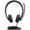 Lenovo USB-A Wired Stereo Headset Gen 2 - Cuffie con Microfono, plug and play cavo USB-A con controlli mute/volume, leggere, ottimali per Lavoro e Studio, Compatibili con PC, Laptop, Windows, macOS