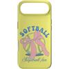 Negozio di fiocchi Coquette per tifosi d Custodia per iPhone Air Softball Arco da coquette per tifosi