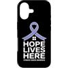 Stomach Cancer Warrior Gifts for Women a Custodia per iPhone 17 Consapevolezza del cancro allo stomaco Pervinca Novembre Cancro allo stomaco
