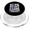 Stomach Cancer Warrior Gifts for Women a Consapevolezza del cancro allo stomaco Pervinca Novembre Cancro allo stomaco PopSockets PopGrip per MagSafe