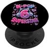 K-Pop Birthday Girls K-Pop 6th Birthday Girls 6 Ragazza di anni PopSockets PopGrip Adesivo
