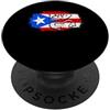 Puerto Rico Flag Puerto Rican Hispanic H Coqui Taino - Bandiera portoricana portoricana PopSockets PopGrip Adesivo