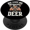 Season Booner Buck Hunting Gear & Access Può lasciare metà conversazione se vedo un cervo : Cacciatori PopSockets PopGrip Adesivo