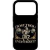 Medieval Renaissance Ren Faire Jousting Custodia per iPhone 17 Pro Dost Thou Even Hoist Funny Fitness Meme Palestra Sollevamento Medievale