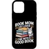 Reading Cat Lover Bookworm Mom Sunset Custodia per iPhone 12 mini Prenota Mom Cat Lover va bene con una buona lettura