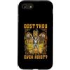 Medieval Renaissance Ren Faire Jousting Custodia per iPhone SE (2020) / 7/8 Dost Thou Even Hoist, divertente meme medievale per sollevamento in palestra