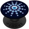 Turkish Eye Evil Spirit Protection... Malocchio Occhio Greco Nazar Protezione Blu Amuleto Evil Eye PopSockets PopGrip Adesivo