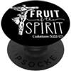 Studio Ispirazionale Vita Fedele Arte Ispiratrice Frutto dello Spirito Galati 5:22-23 PopSockets PopGrip Adesivo