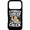 Stomach Cancer Warrior Gifts for Women a Custodia per iPhone 17 Pro Consapevolezza del cancro allo stomaco Pervinca Novembre Cancro allo stomaco
