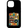 LUMOMIX Custodia per iPhone 15 Never Forget Vintage Nostalgia Retro Anni 90