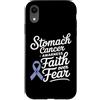 Stomach Cancer Warrior Gifts for Women a Custodia per iPhone XR Consapevolezza del cancro allo stomaco Pervinca Novembre Cancro allo stomaco