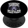 Stomach Cancer Warrior Gifts for Women a Consapevolezza del cancro allo stomaco Pervinca Novembre Cancro allo stomaco PopSockets PopGrip Adesivo