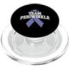 Stomach Cancer Warrior Gifts for Women a Consapevolezza del cancro allo stomaco Pervinca Novembre Cancro allo stomaco PopSockets PopGrip per MagSafe