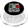 Italy & Co Italian Lives Matter - Salsa! PopSockets PopGrip per MagSafe