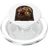 Holy Art Jacob Wrestling The Angel At Dawn Cattedrale Mosaico Opera d'arte PopSockets PopGrip per MagSafe