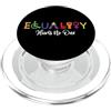 InGENIUS Camicie e regali LGBTQ L'uguaglianza non fa male a nessuno Mese dell'orgoglio gay PopSockets PopGrip per MagSafe